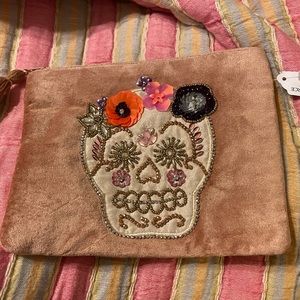 Paper Source Velvet Pouch